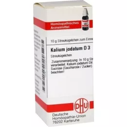 KALIUM JODATUM D 3 globule, 10 g