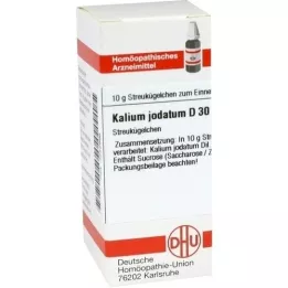 KALIUM JODATUM D 30 globula, 10 g