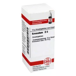 KREOSOTUM D 6 globula, 10 g