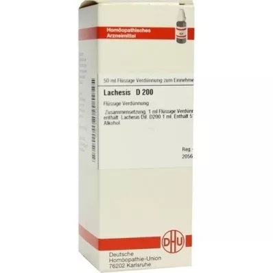 LACHESIS D 200 razrjeđenje, 50 ml