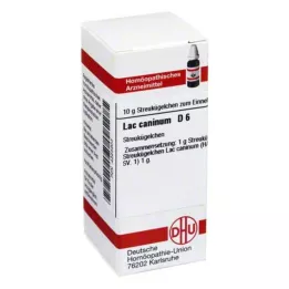 LAC CANINUM D 6 globula, 10 g