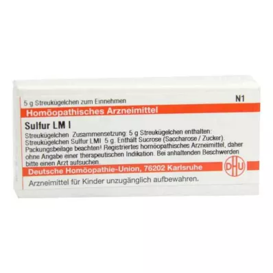 SULFUR LM I globule, 5 g SULFUR LM I globule, 5 g