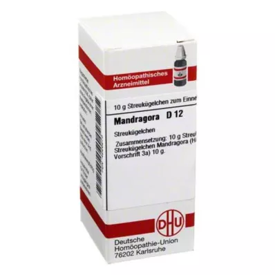 MANDRAGORA D 12 globula, 10 g