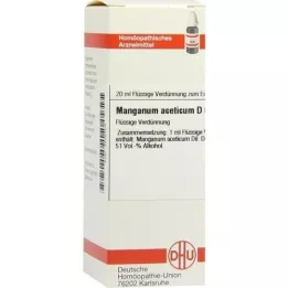 MANGANUM ACETICUM D 6 Razrjeđenje, 20 ml