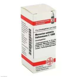 MERCURIUS SOLUBILIS Hahnemanni C 1000 globula, 10 g