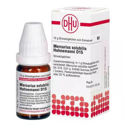 Mercurius Solub.D15 Hahnemann globule (10 g)