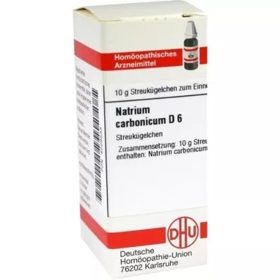 NATRIUM CARBONICUM D 6 globula, 10 g