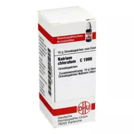 NATRIUM CHLORATUM C 1000 globula, 10 g