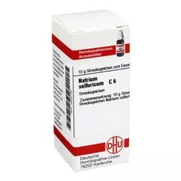 NATRIUM SULFURICUM C 6 globula, 10 g
