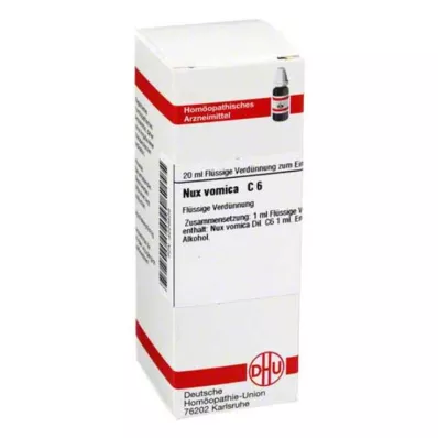 NUX VOMICA C 6 razrjeđenje, 20 ml NUX VOMICA C 6 razrjeđenje, 20 ml