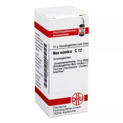 DHU Nux vomica C 12 globula, 10 g