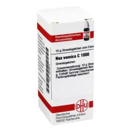 NUX VOMICA C 1000 globula, 10 g