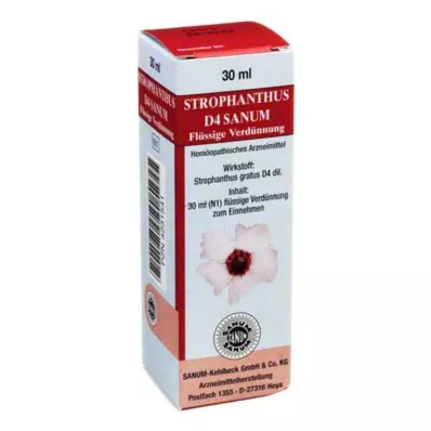 Strophanthus D 4 Sanum drip, 30 ml Strophanthus D 4 Sanum drip, 30 ml