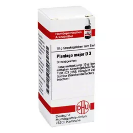 PLANTAGO MAJOR D 3 globule, 10 g