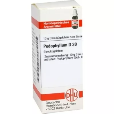 PODOPHYLLUM D 30 globula, 10 g