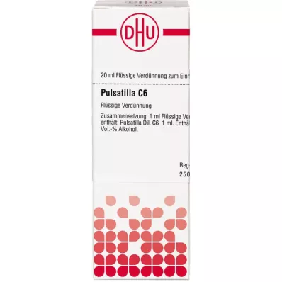 PULSATILLA C 6 razrjeđenje, 20 ml