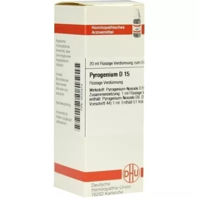 PYROGENIUM D 15 Razrjeđenje, 20 ml