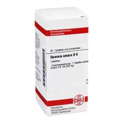 DHU Quassia D 6 tableta, 80 kom