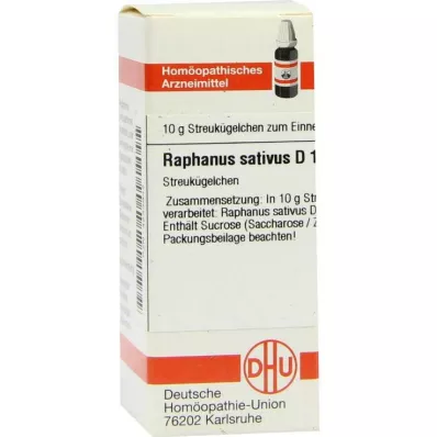 RAPHANUS SATIVUS D 12 globula, 10 g