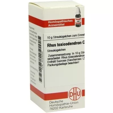 RHUS TOXICODENDRON C 12 globula, 10 g