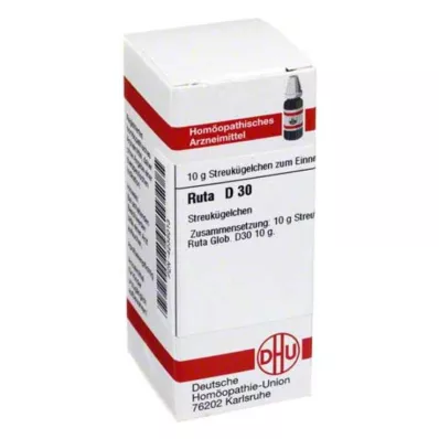 RUTA D 30 globula, 10 g