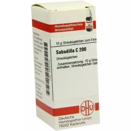 SABADILLA C 200 globule, 10 g