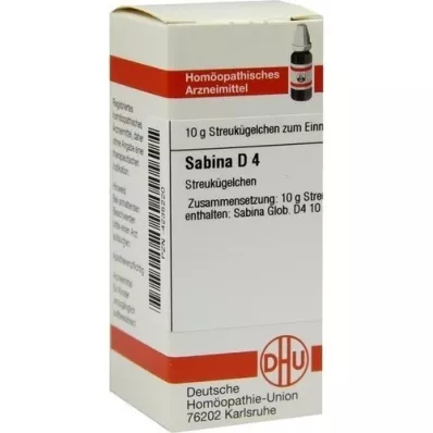 SABINA D 4 globule, 10 g