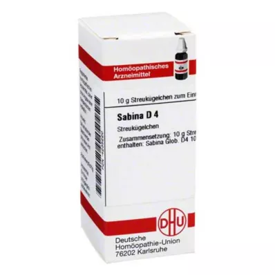 SABINA D 4 globule, 10 g
