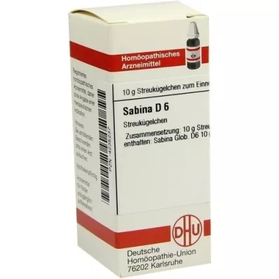 SABINA D 6 globula, 10 g