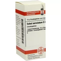 SABAL SERRULATUM D 3 globule, 10 g