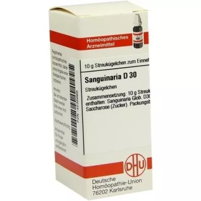 SANGUINARIA D 30 globula, 10 g