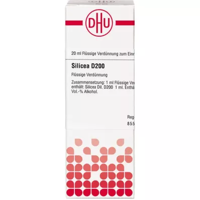 SILICEA D 200 razrjeđenje, 20 ml