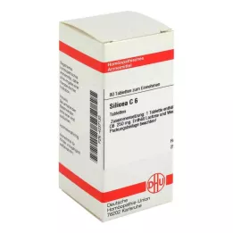 SILICEA C 6 tableta, 80 kom