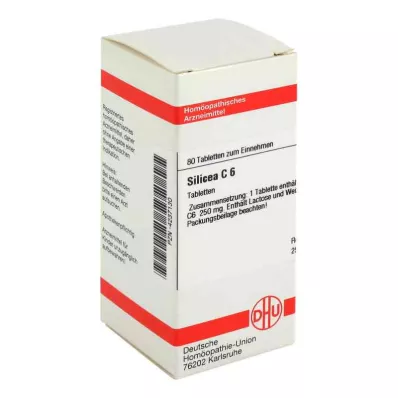 SILICEA C 6 tableta, 80 kom