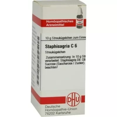 STAPHISAGRIA C 6 globula, 10 g