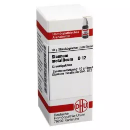 STANNUM METALLICUM D 12 globula, 10 g