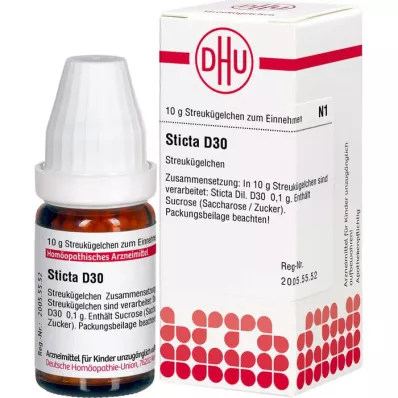 STICTA D 30 globula, 10 g