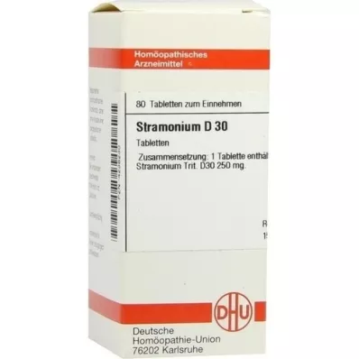 STRAMONIUM D 30 tableta, 80 kom