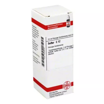 SULFUR C 12 Razrjeđenje, 20 ml