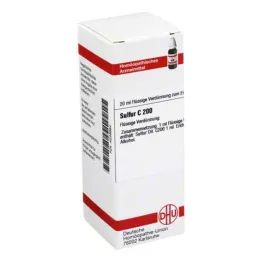 SULFUR C 200 razrjeđenje, 20 ml