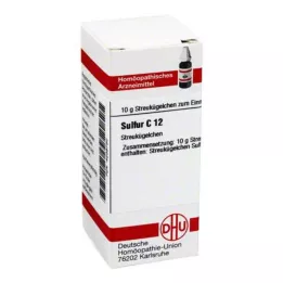 SULFUR C 12 globula, 10 g