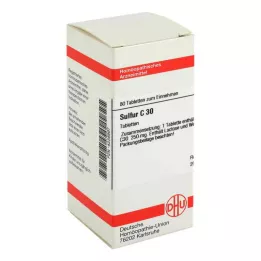 SULFUR C 30 tableta, 80 kom