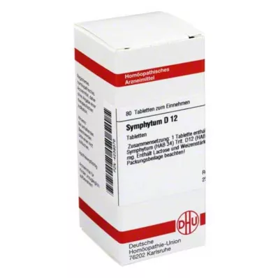 DHU Symphytum D 12 tableta, 80 kom