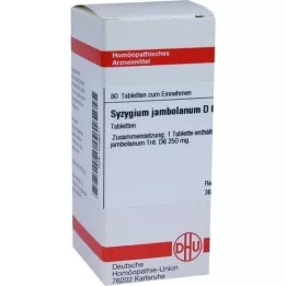 SYZYGIUM JAMBOLANUM D 6 tableta, 80 kom