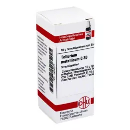 TELLURIUM metallicum C 30 globula, 10 g
