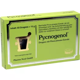 PYCNOGENOL KIEFERNRINDENEXTRAKT Pharma Nord Drag., 60 kom