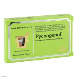 PYCNOGENOL KIEFERNRINDENEXTRAKT Pharma Nord Drag., 60 kom