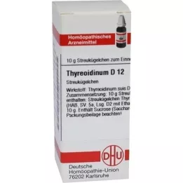 THYREOIDINUM D 12 globula, 10 g