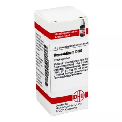 THYREOIDINUM D 30 globula, 10 g THYREOIDINUM D 30 globula, 10 g