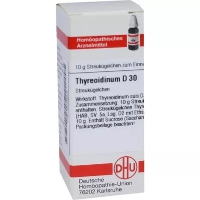 THYREOIDINUM D 30 globula, 10 g